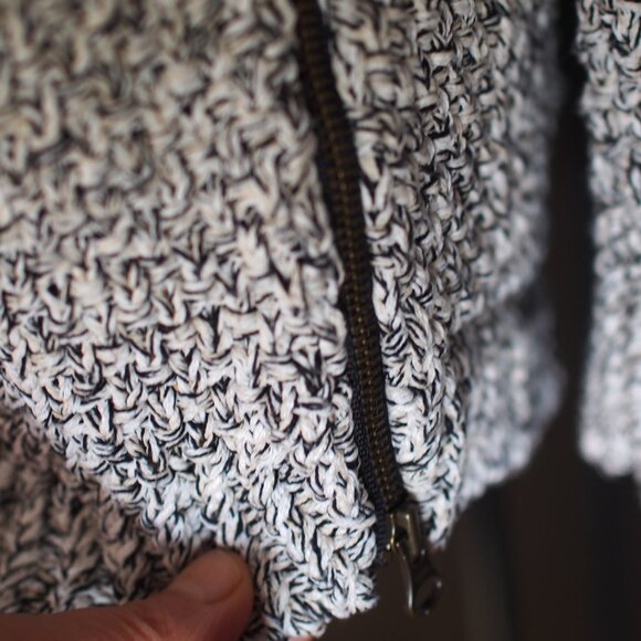 L.L. Bean Signature | Fisherman's Tunic Sweater Cable Knit - Picture 6 of 7